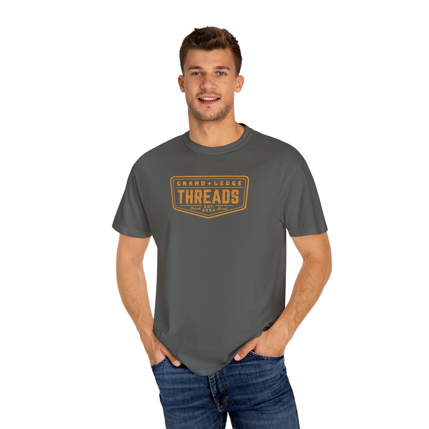 GRAND LEDGE THREADS GOLD LOGO