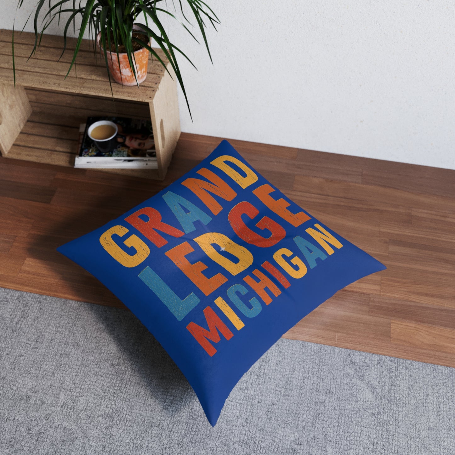 GRAND LEDGE ALPHABET BIGA** PILLOW