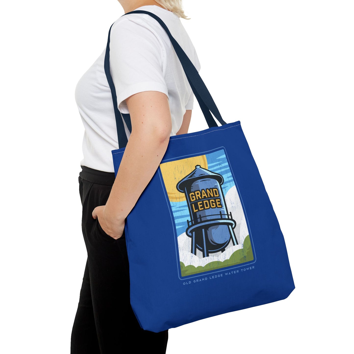 GRAND LEDGE PARKS OLD WATER TOWER TOTE BAG