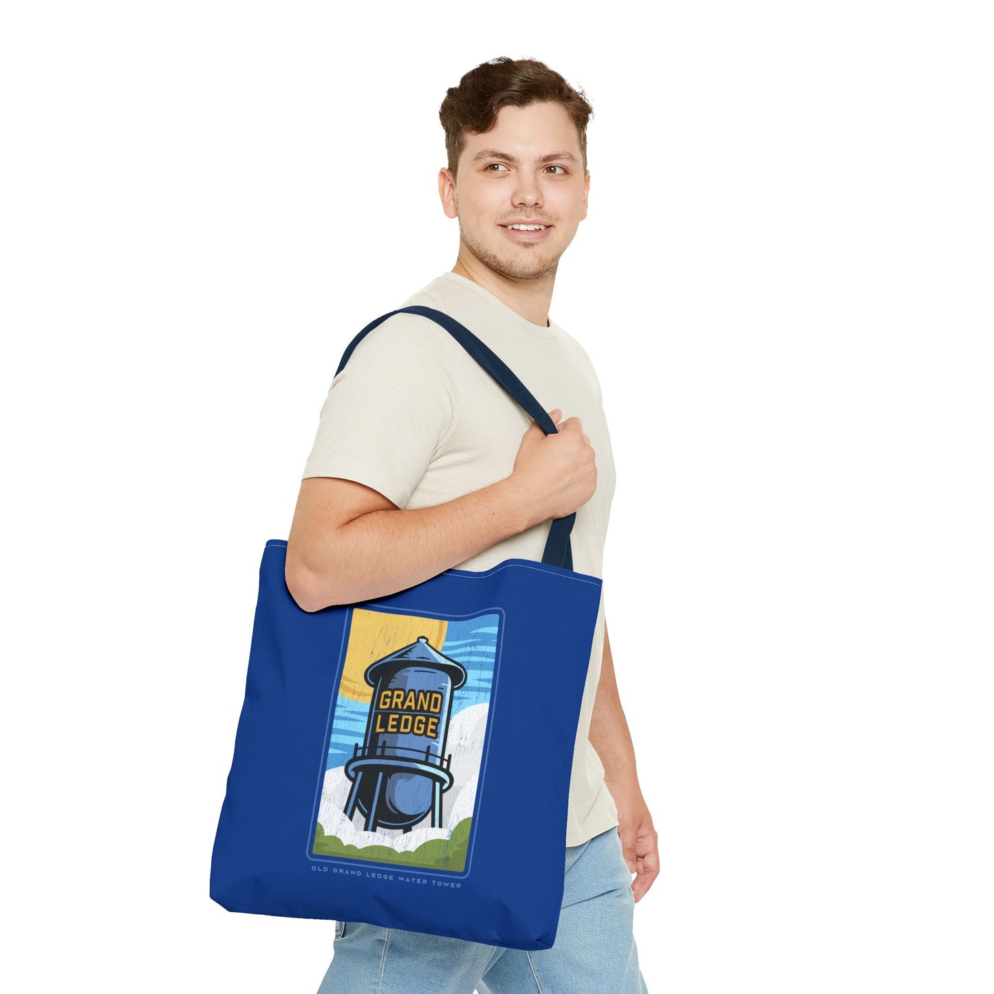 GRAND LEDGE PARKS OLD WATER TOWER TOTE BAG