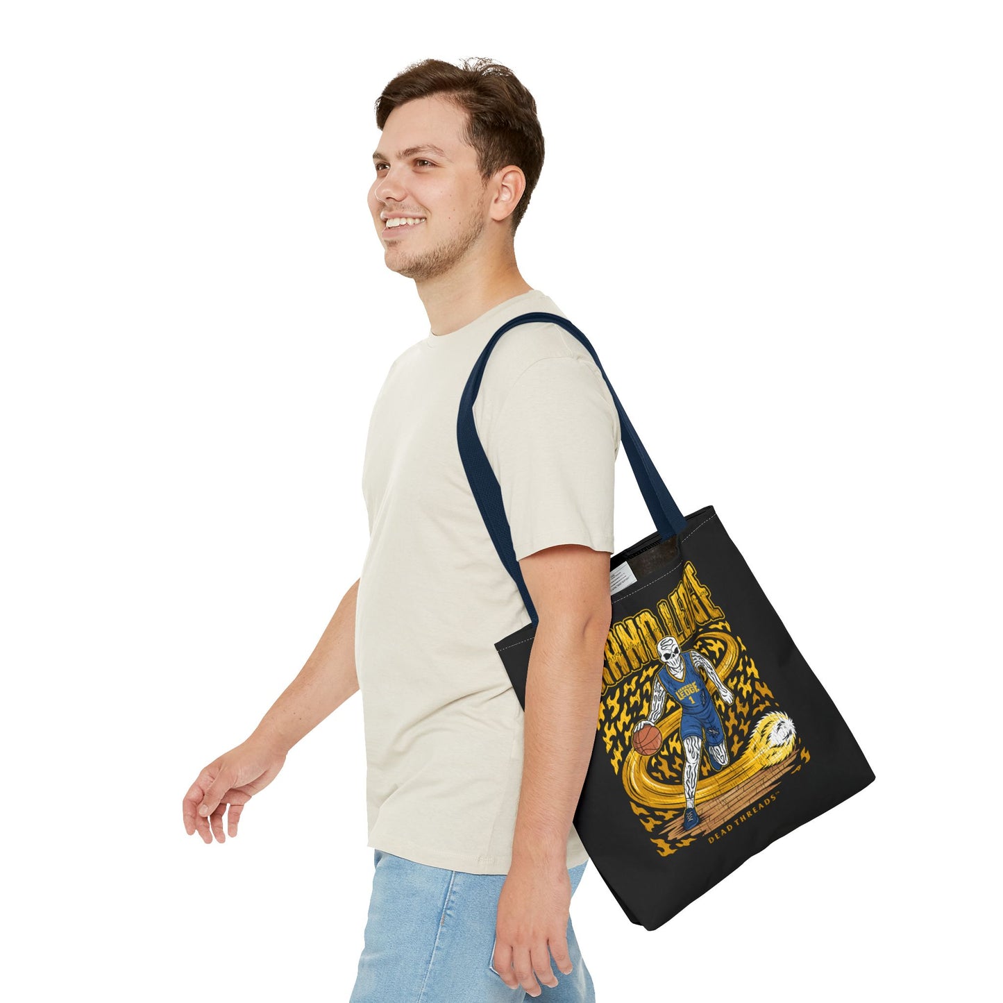 GRAND LEDGE BASKETBALL TOTE BAG