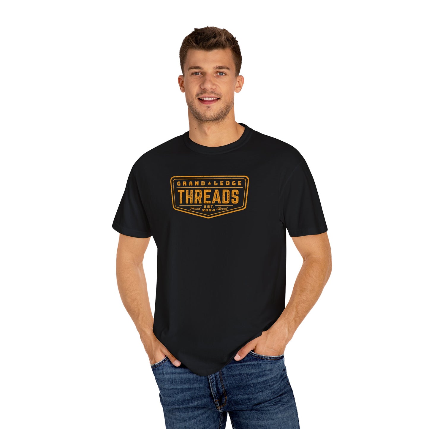 GRAND LEDGE THREADS GOLD LOGO