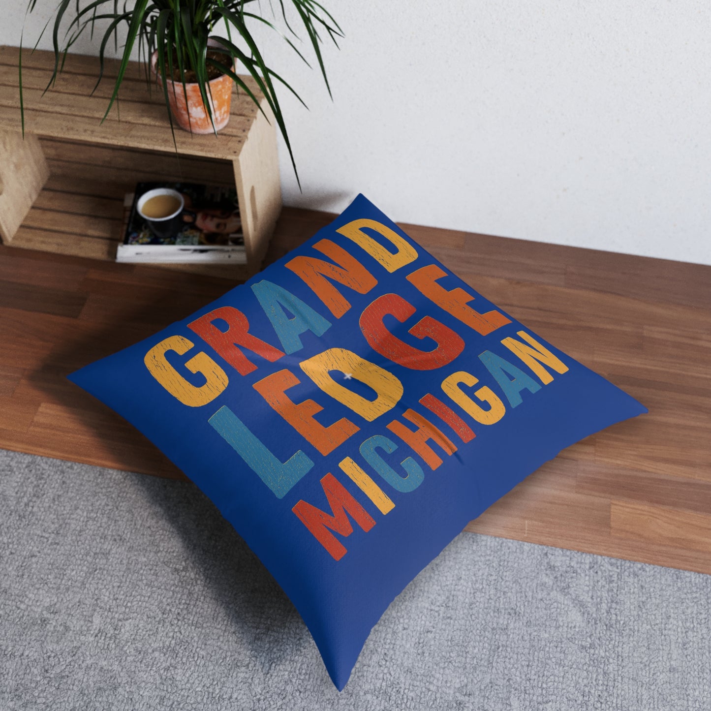 GRAND LEDGE ALPHABET BIGA** PILLOW