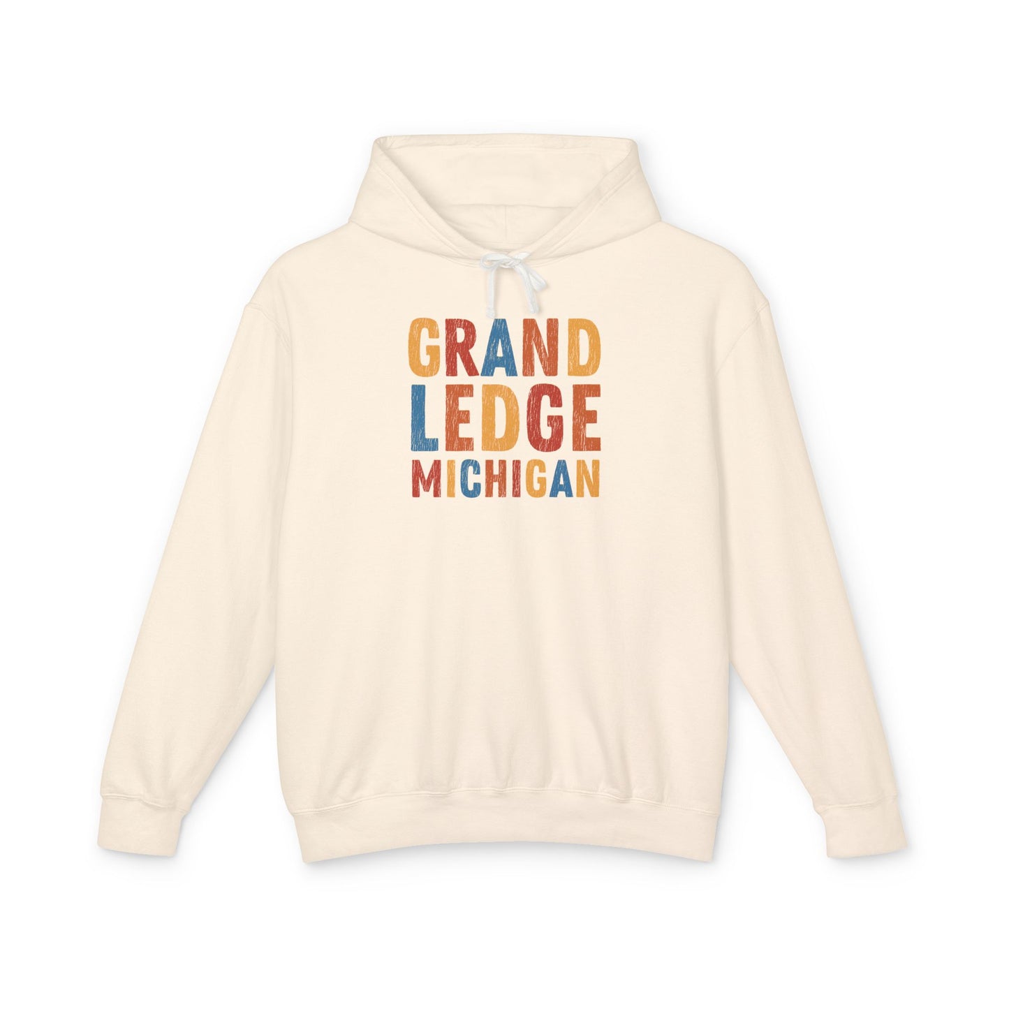 GRAND LEDGE ALPHABET LIGHTWEIGHT HOODIE