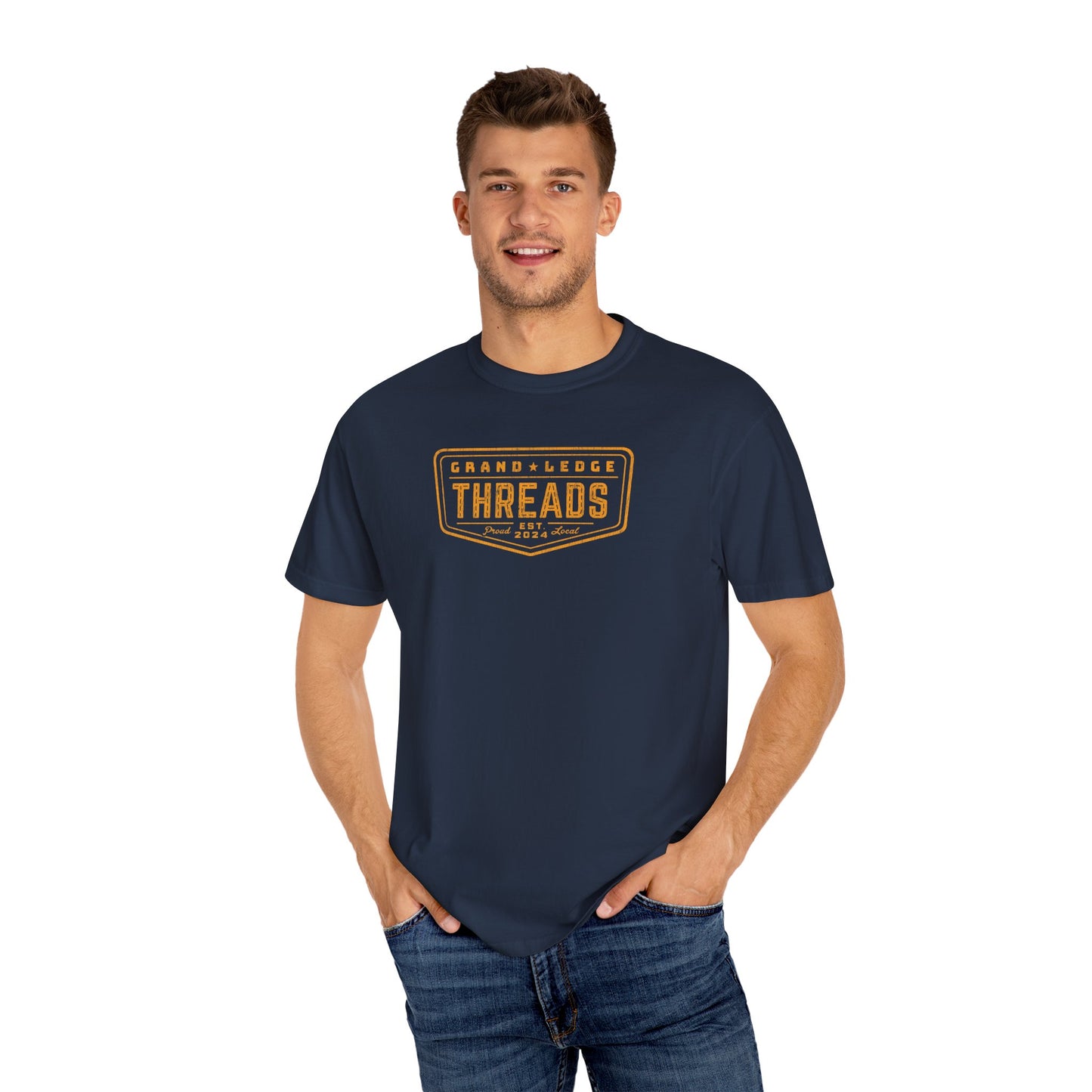 GRAND LEDGE THREADS GOLD LOGO