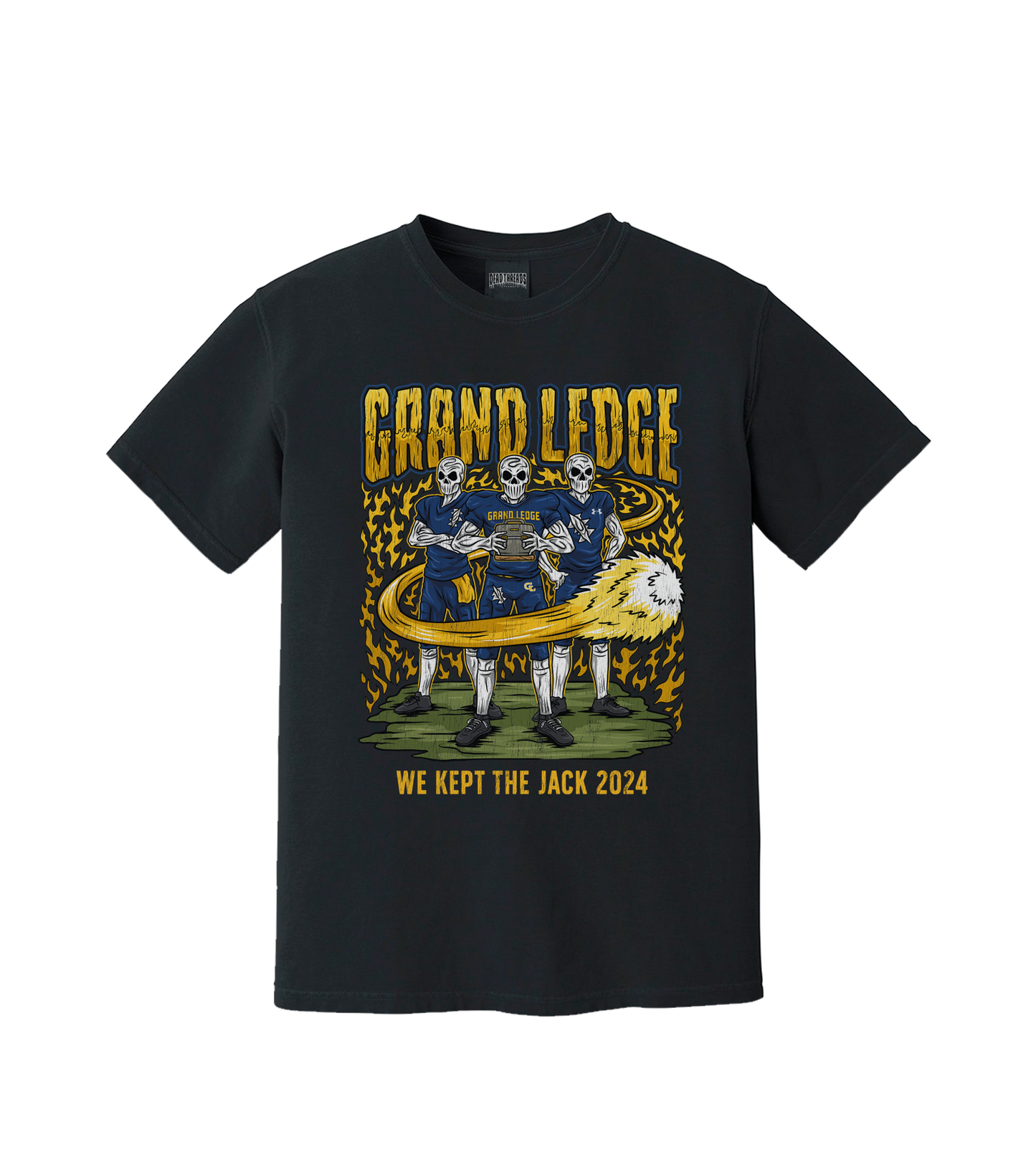 GRAND LEDGE FOOTBALL KEPT THE JACK 2024 SHIRT
