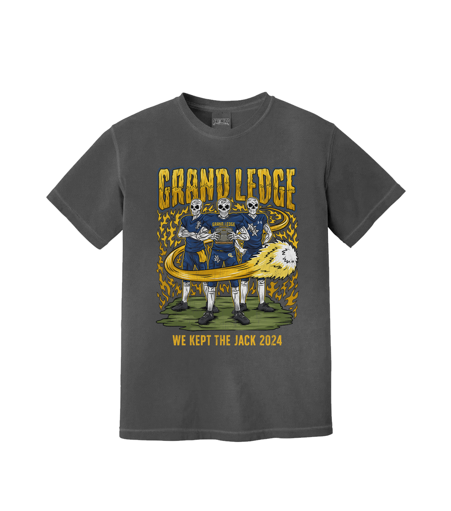 GRAND LEDGE FOOTBALL KEPT THE JACK 2024 SHIRT
