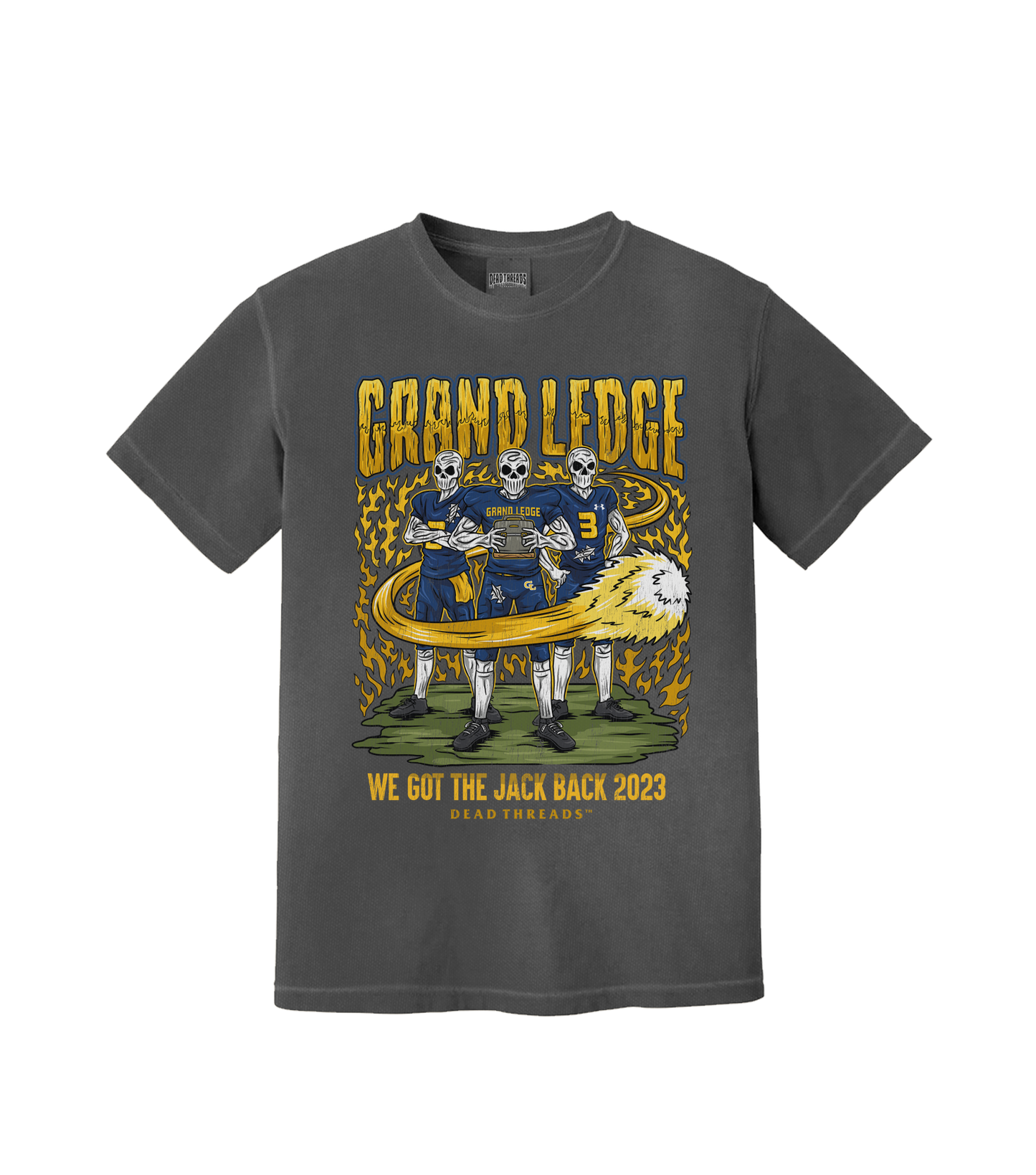 GRAND LEDGE FOOTBALL JACK BACK SHIRT 2023