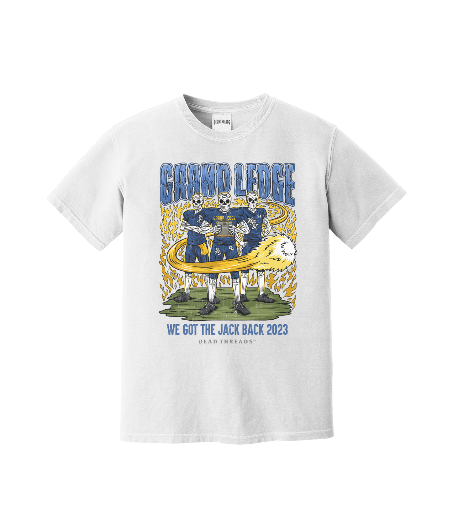 GRAND LEDGE FOOTBALL JACK BACK SHIRT 2023