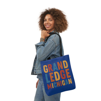 GRAND LEDGE ALPHABET EVERYTHING TOTE BAG