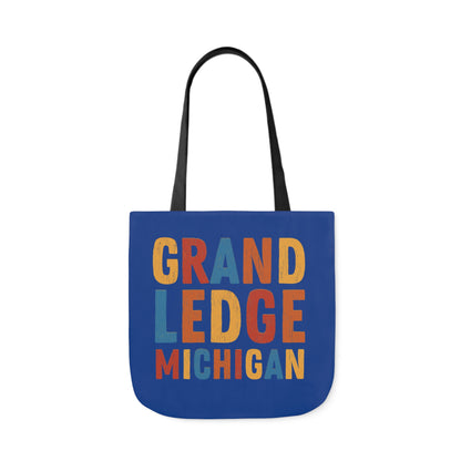 GRAND LEDGE ALPHABET EVERYTHING TOTE BAG