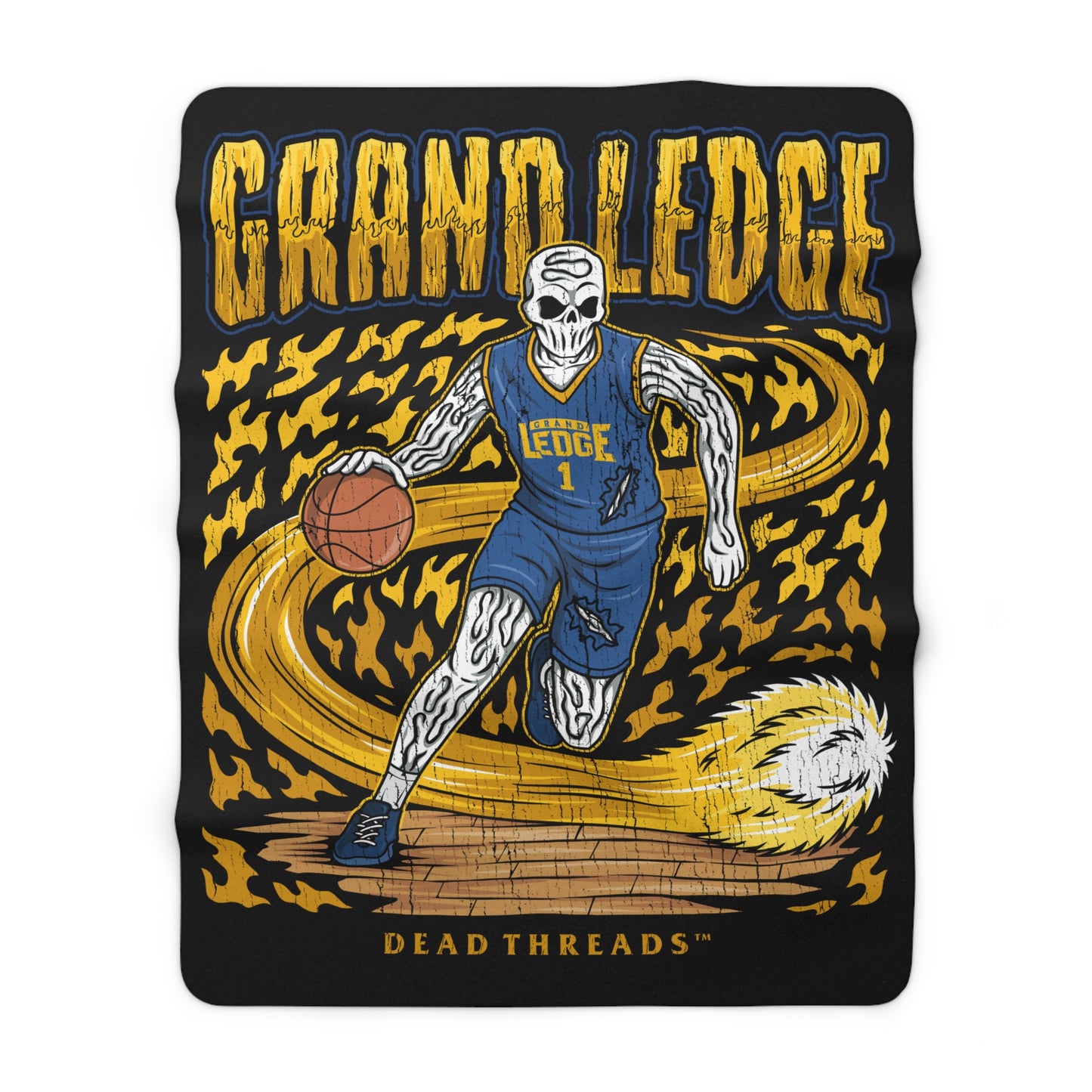 GRAND LEDGE BASKETBALL BLANKET