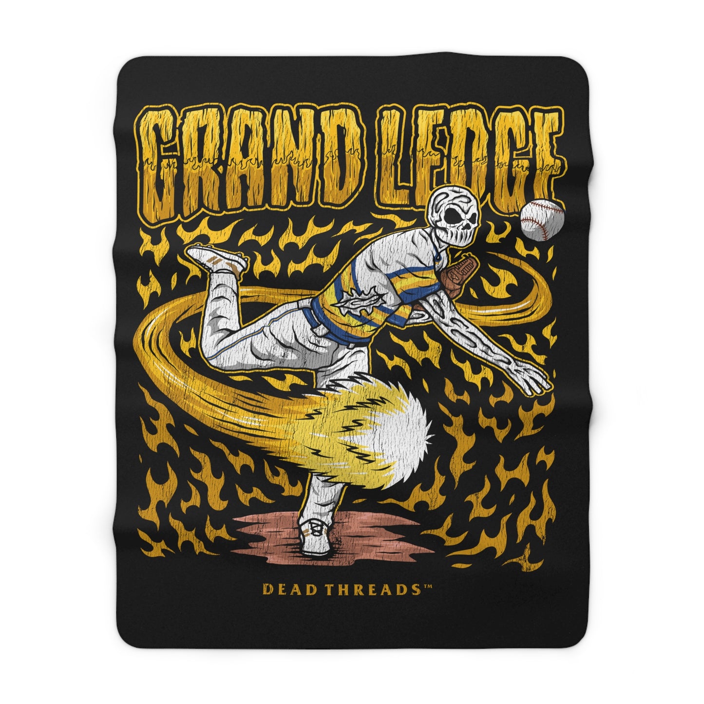 GRAND LEDGE BASEBALL ASTRO HUGE A** BLANKET