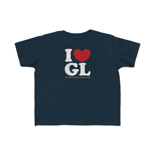 GRAND LEDGE I LOVE GL TODDLER SHIRT