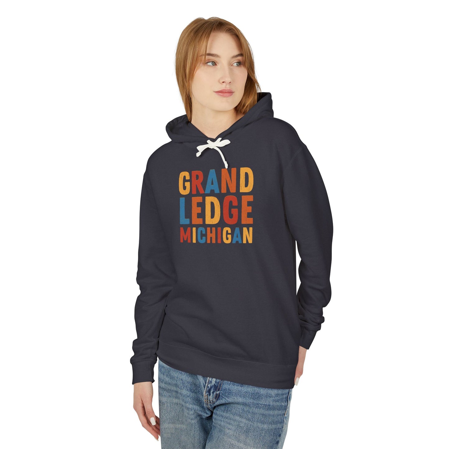 GRAND LEDGE ALPHABET LIGHTWEIGHT HOODIE