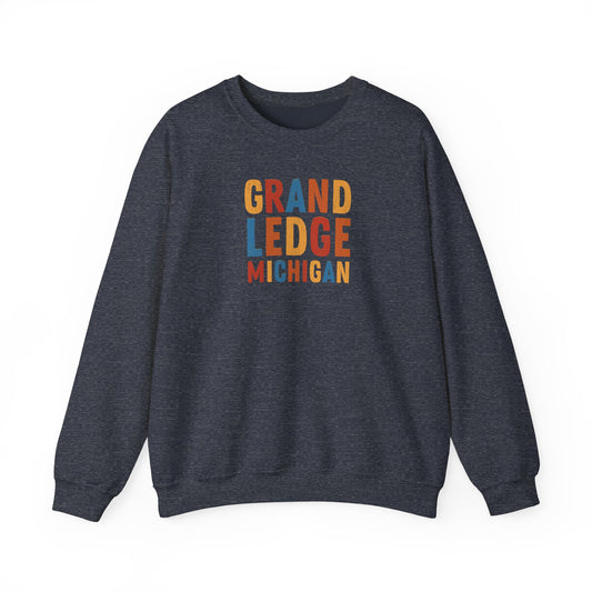 GRAND LEDGE ALPHABET CREWNECK