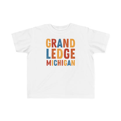 GRAND LEDGE ALPHABET TODDLER SHIRT