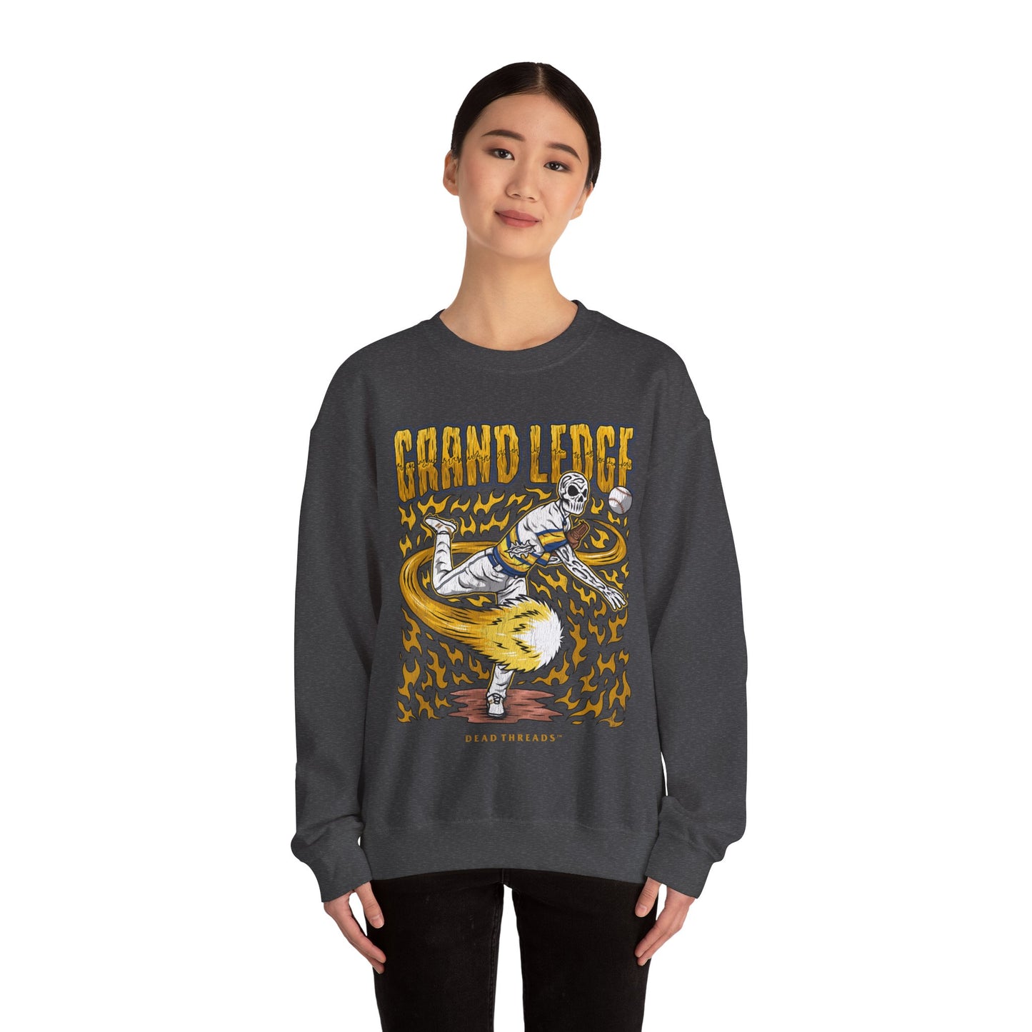 GRAND LEDGE BASEBALL CREWNECK SWEATSHIRT