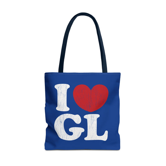 GRAND LEDGE I LOVE GL TOTE BAG