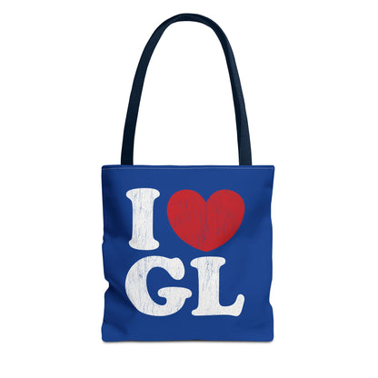 GRAND LEDGE I LOVE GL TOTE BAG