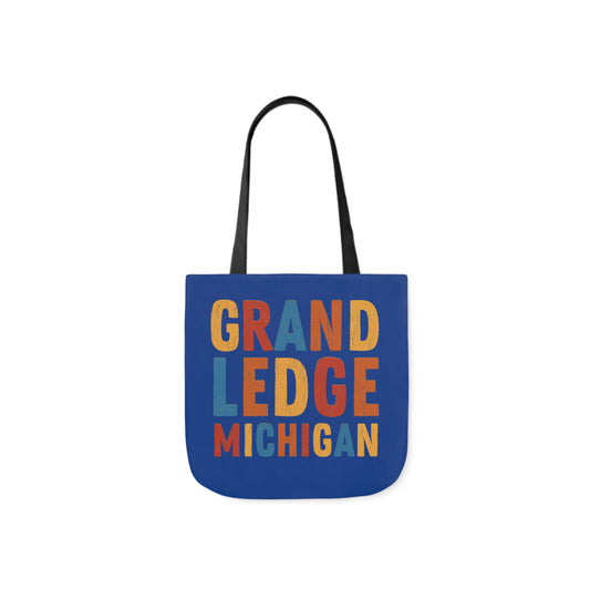 GRAND LEDGE ALPHABET EVERYTHING TOTE BAG