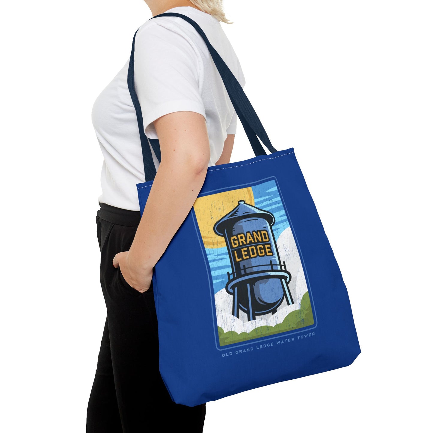 GRAND LEDGE PARKS OLD WATER TOWER TOTE BAG