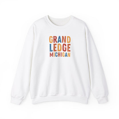 GRAND LEDGE ALPHABET CREWNECK