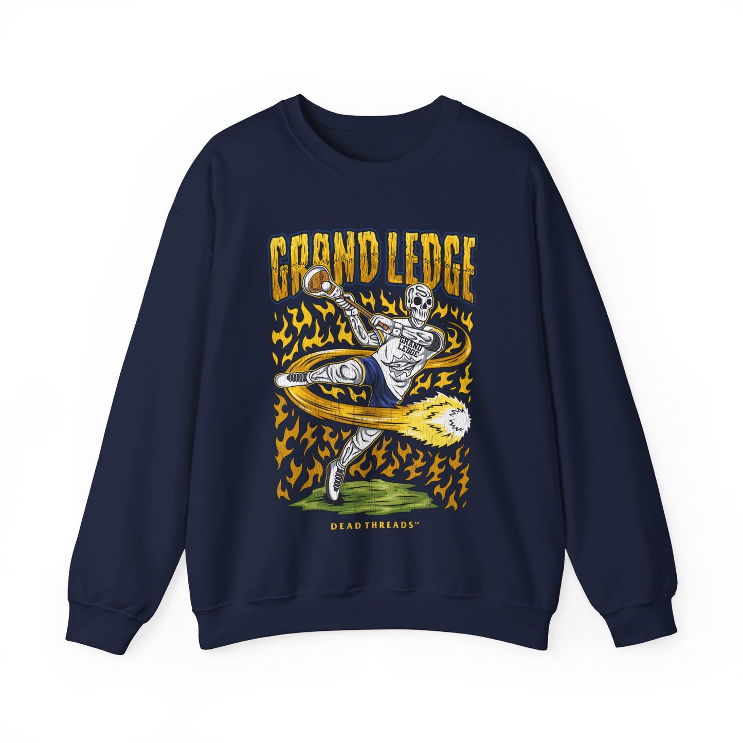 GRAND LEDGE LACROSSE CREWNECK