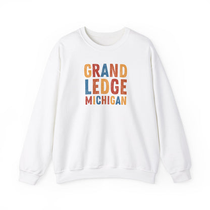 GRAND LEDGE ALPHABET CREWNECK