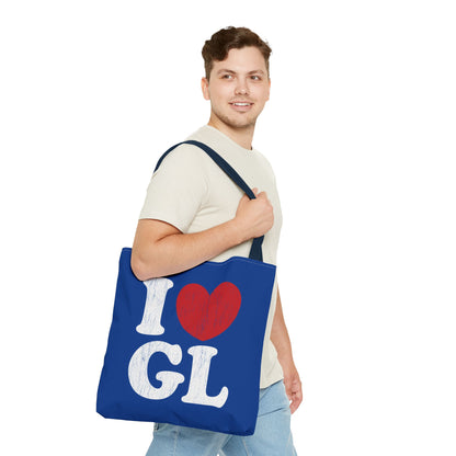 GRAND LEDGE I LOVE GL TOTE BAG