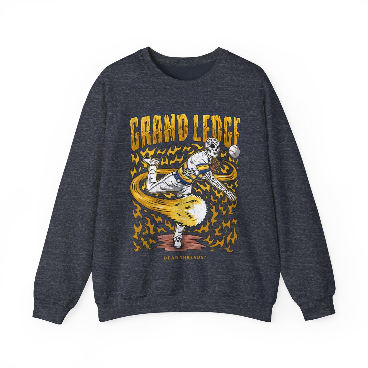 GRAND LEDGE BASEBALL CREWNECK SWEATSHIRT