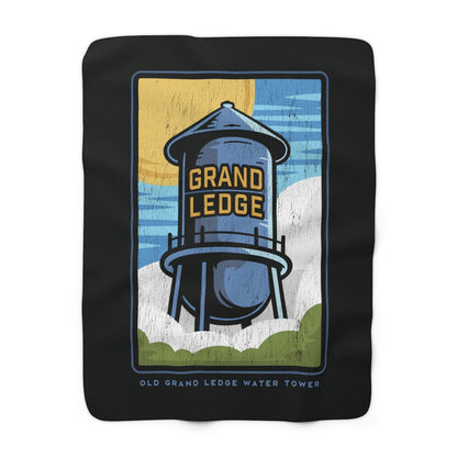 GRAND LEDGE OLD WATER TOWER BLANKET