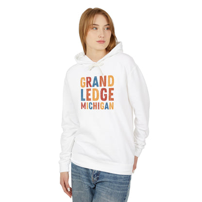 GRAND LEDGE ALPHABET LIGHTWEIGHT HOODIE