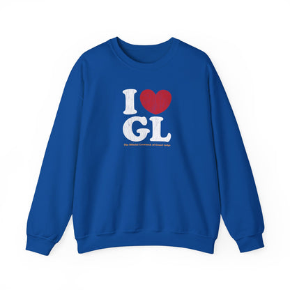 GRAND LEDGE I LOVE GL CREWNECK