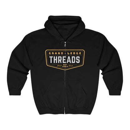 GRAND LEDGE THREADS FULL ZIP HOODIE