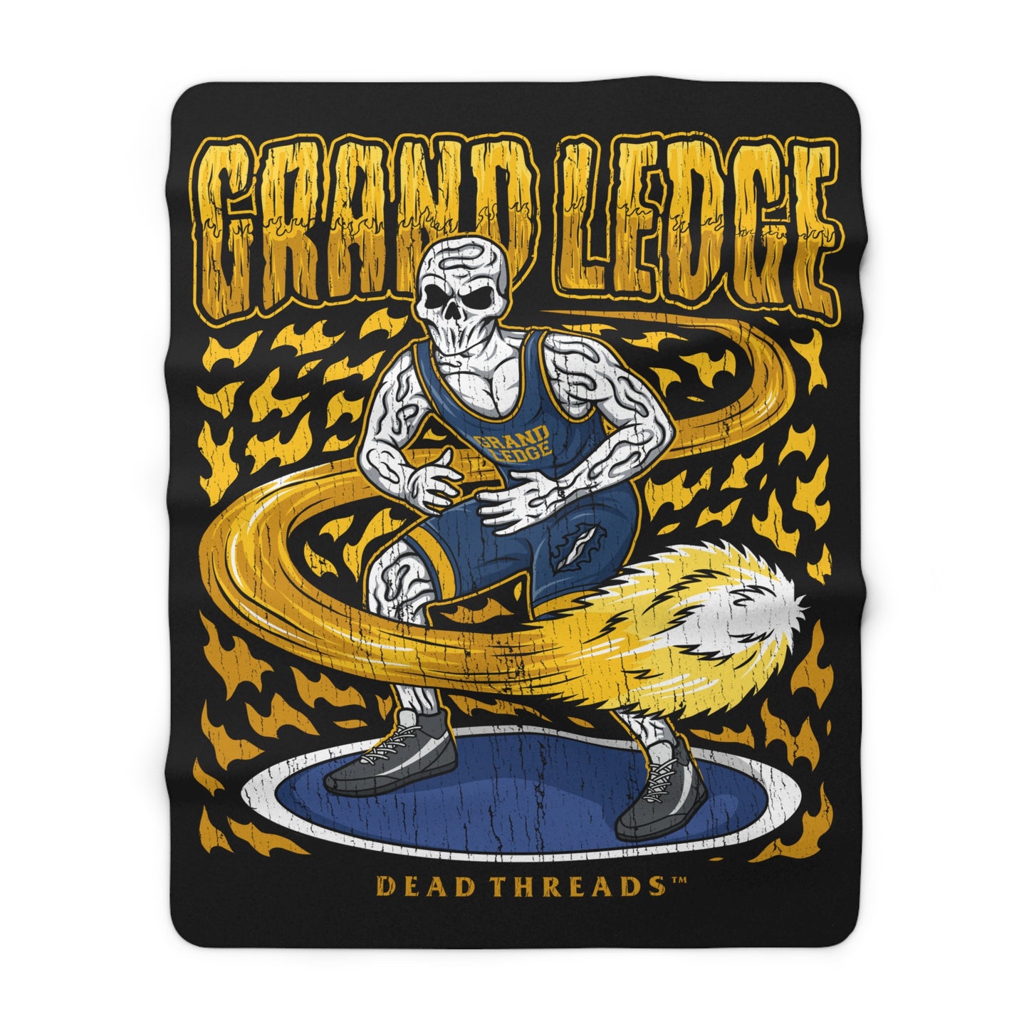 GRAND LEDGE WRESTLING BLANKET