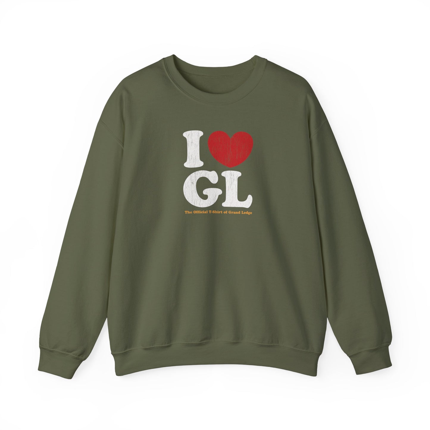 GRAND LEDGE I LOVE GL CREWNECK