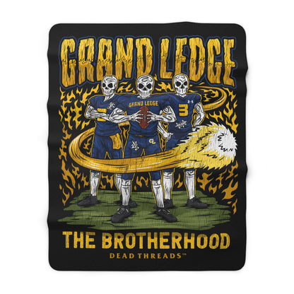 GRAND LEDGE FOOTBALL BROTHERHOOD HUGE A** BLANKET