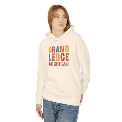 GRAND LEDGE ALPHABET LIGHTWEIGHT HOODIE