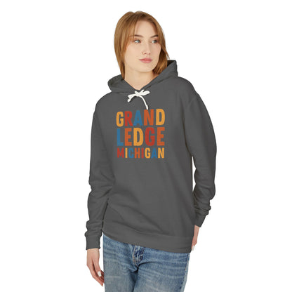 GRAND LEDGE ALPHABET LIGHTWEIGHT HOODIE