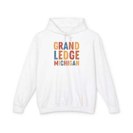 GRAND LEDGE ALPHABET LIGHTWEIGHT HOODIE