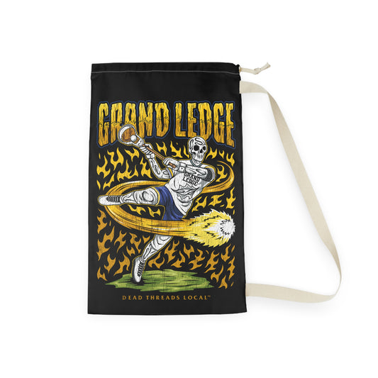 GRAND LEDGE LACROSSE 2-SIDED DRAWSTRING LAUNDRY/DUFFEL BAG