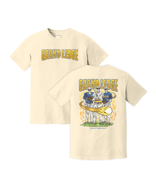 GRAND LEDGE BASEBALL TRIO 2 SIDED T-SHIRT