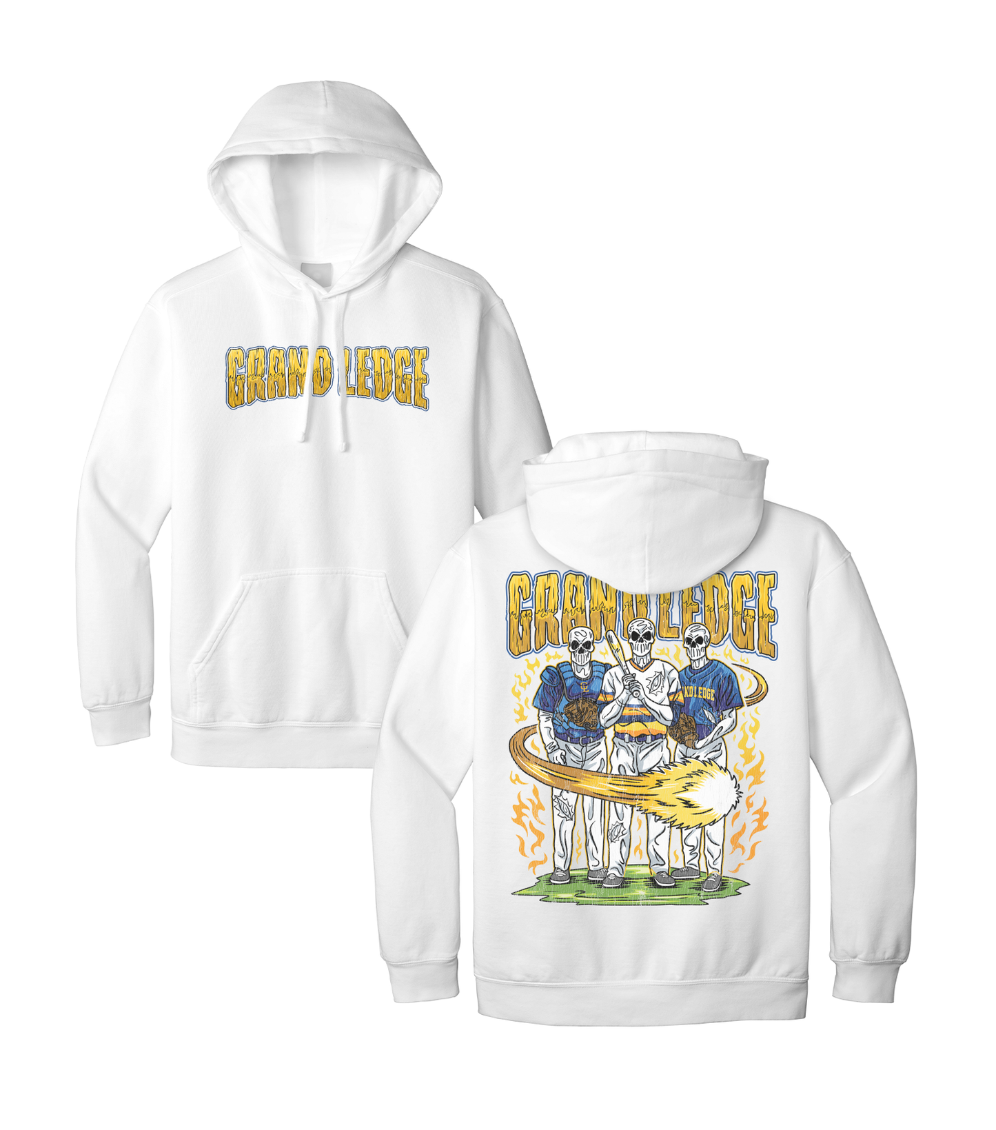 GRAND LEDGE BASEBALL TRIO HOODIE