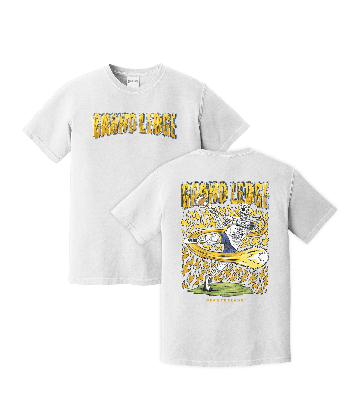 GRAND LEDGE LACROSSE 2-SIDED T-SHIRT