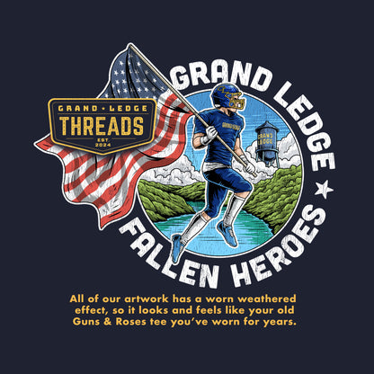 GRAND LEDGE BASEBALL TRIO T-SHIRT